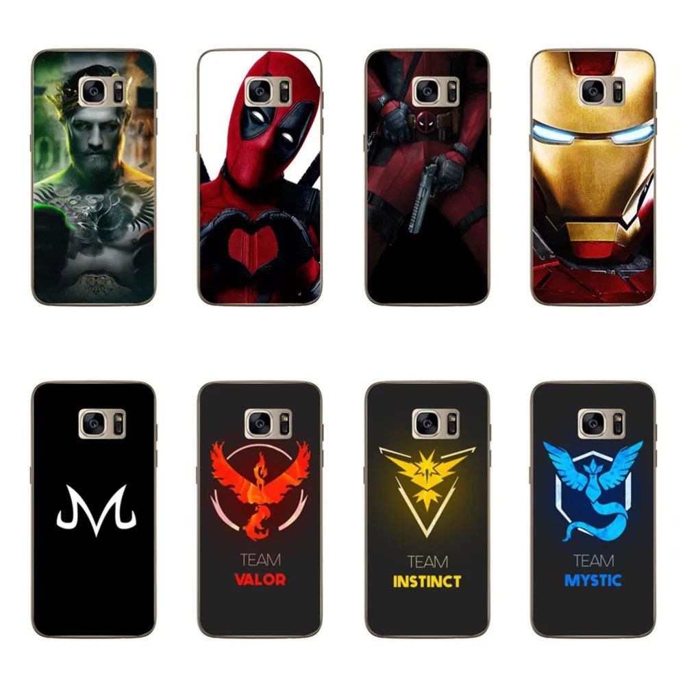 Телефон чехлы для samsung Galaxy S5 Прохладный Ironman Дэдпул Бэтмен паук дизайн мягкий