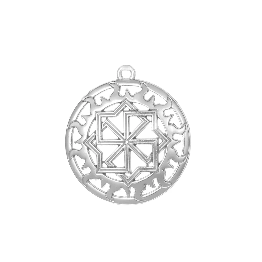 Teamer Винтажный серебряный цвет солнце символ богатства Viking браслет мужские