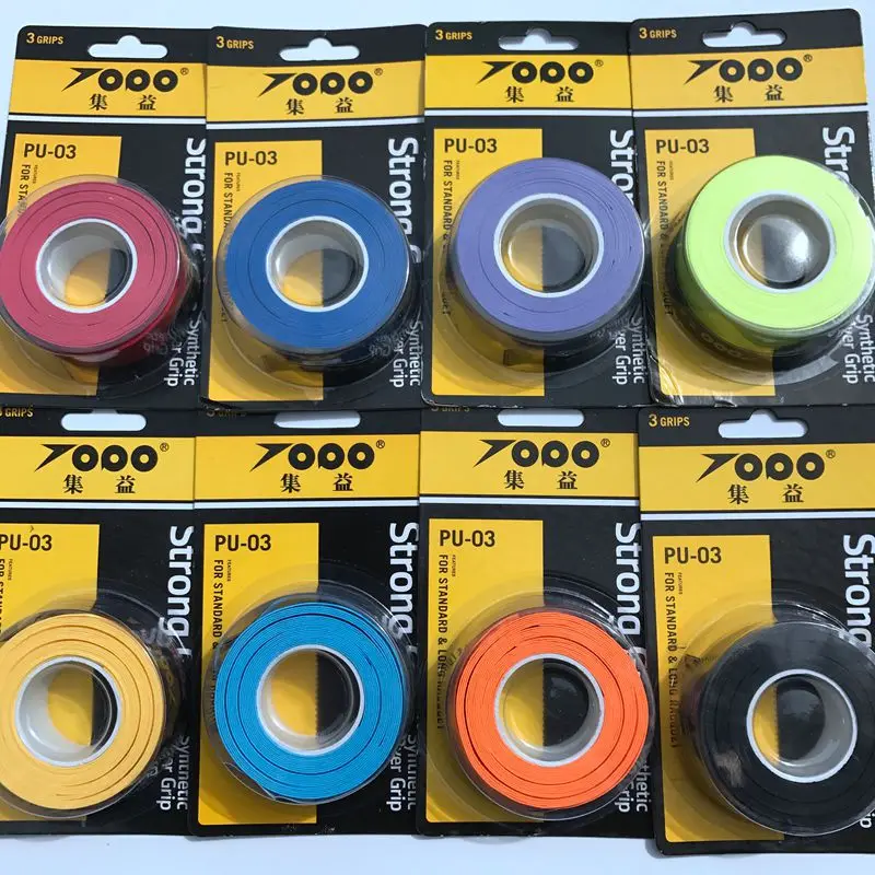 (1 упаковка = 3 шт.) липкая рукоятка TOPO для тенниса бадминтона|tacky overgrip|grip badmintongrip grip |