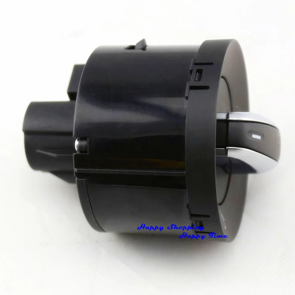 Совершенно Новый Chrome Фара Переключатель Управления Подходит Для VW Golf Jetta Passat Caddy