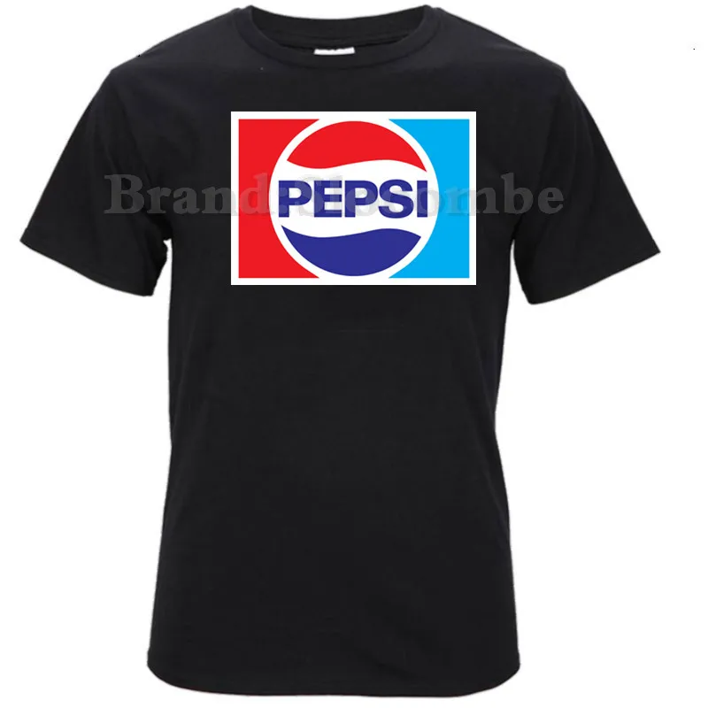 Новинка 2017 года хлопок напиток pepsi cola проблемных лицензированный Футболка