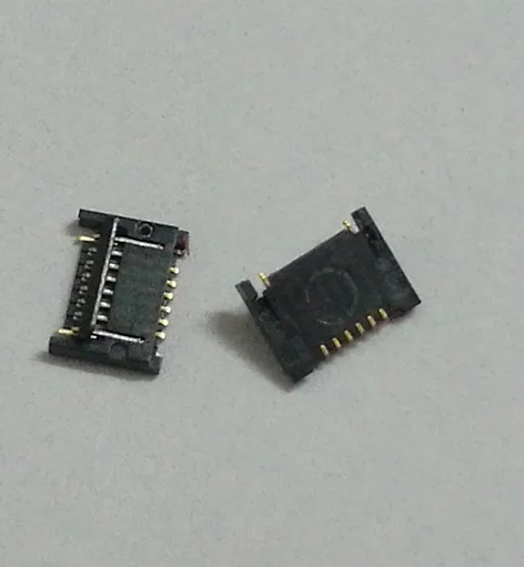 10 шт./лот для ipad 3 4 5 home button flex fpc Коннектор с зажимом разъем контактное давление на
