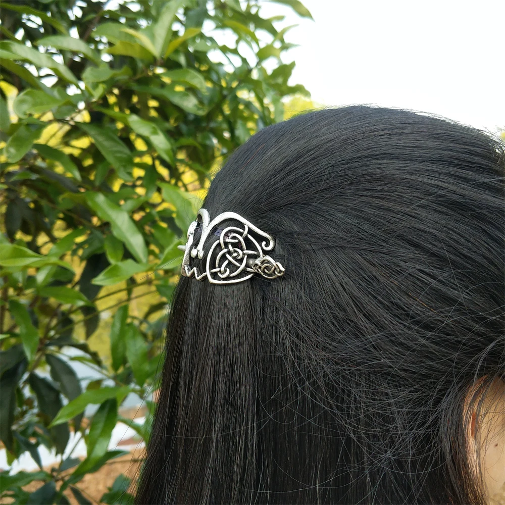 10 шт. Nordic Викинг шпилька Селтикс Knotwork для волос ювелирные изделия Для женщин
