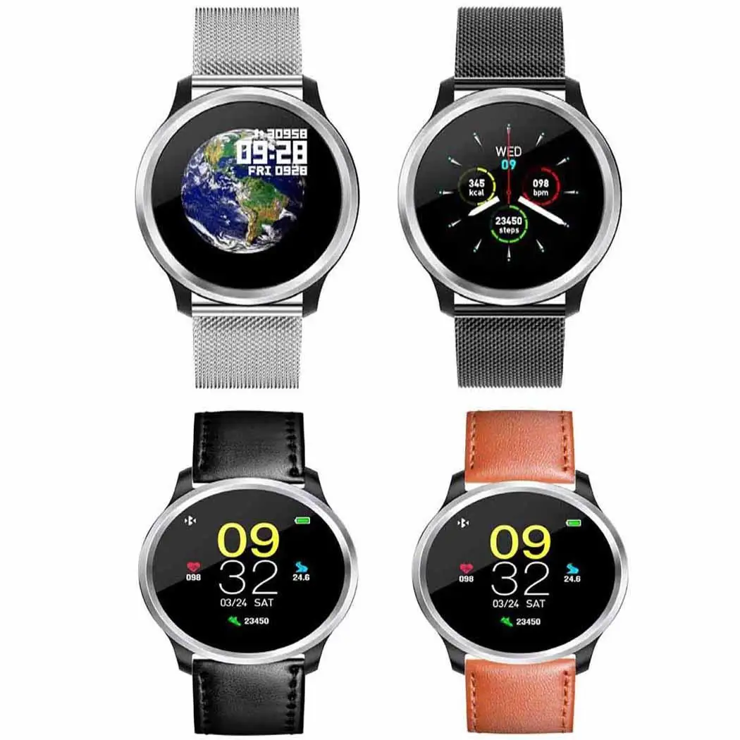 Смарт часы с сенсорным экраном шагомер кровяного давления фитнес упражнения