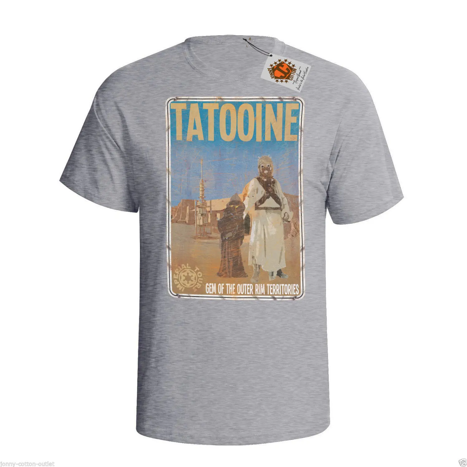 ЗВЕЗДНЫЕ ВОЙНЫ ТАТУИН имперский Тур постер футболка культ кино Ретро стиль Новый