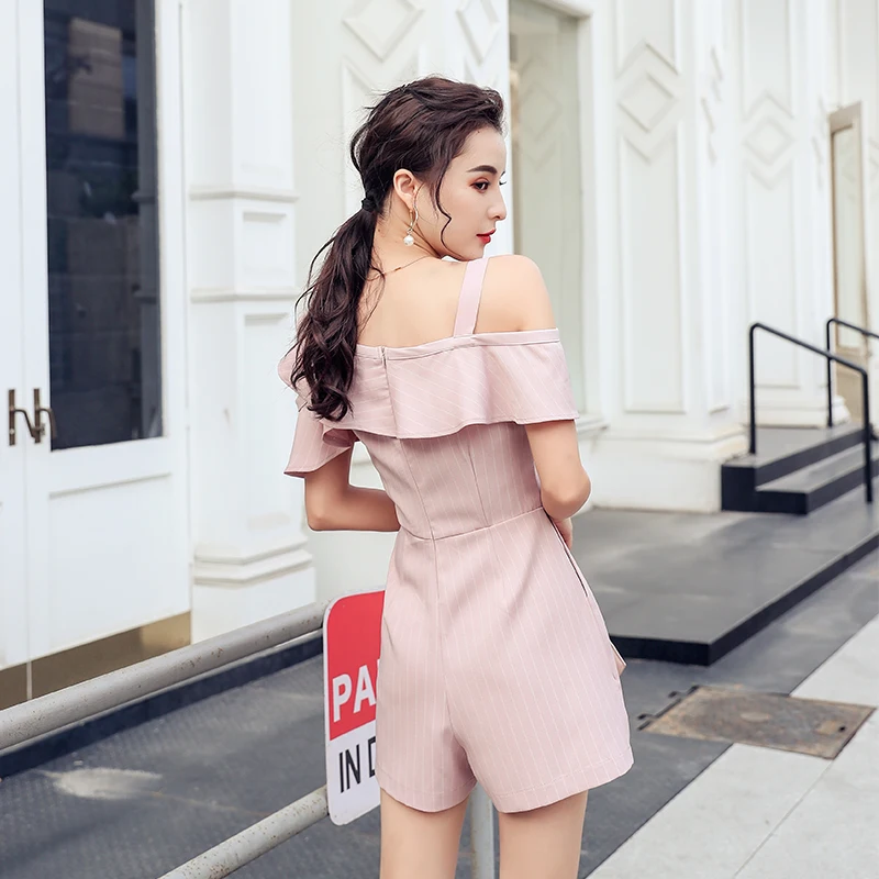 BGTEEVER тонкая талия Нерегулярные оборки женский полосатый пляжный костюм