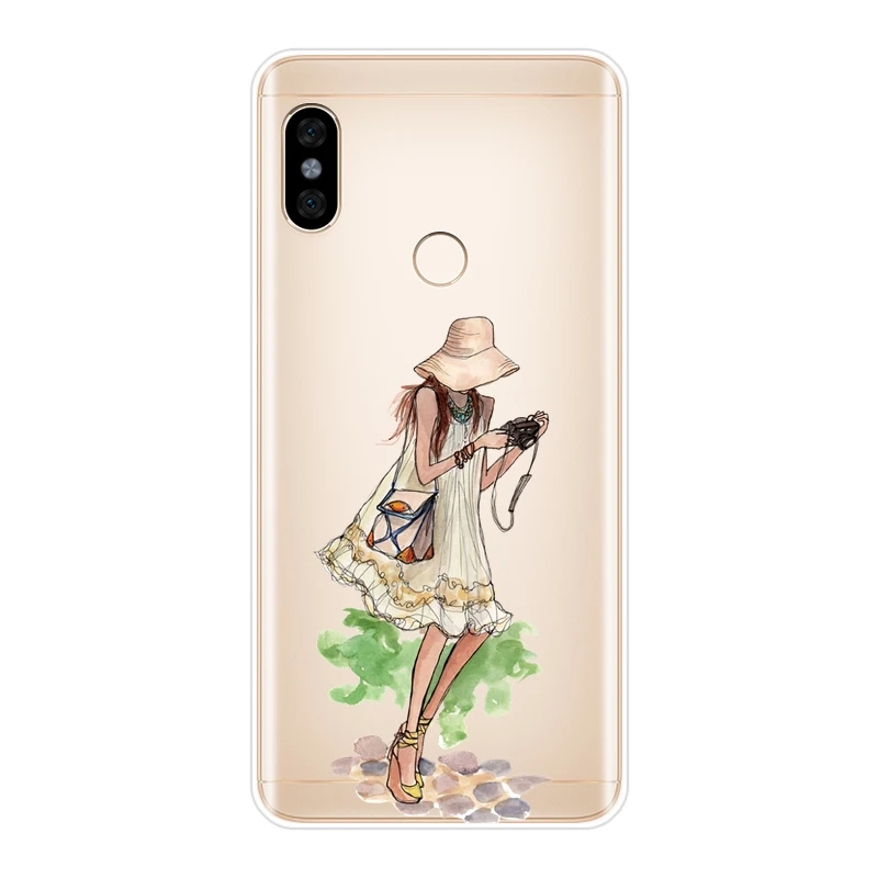 Чехол для телефона из ТПУ девочек силиконовый чехол Pocophone F1 Xiaomi Redmi Note 6 Pro 5A Prime 5 4 4X