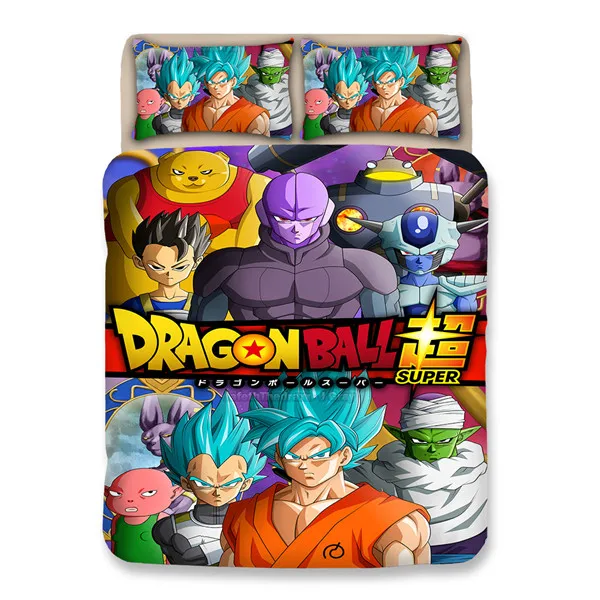 Японское аниме Dragon Ball Z Супер Saiyan Сон Гоку простыня пледы одеяло постельное белье подарки плоский лист пододеяльник наборы - Цвет: style2