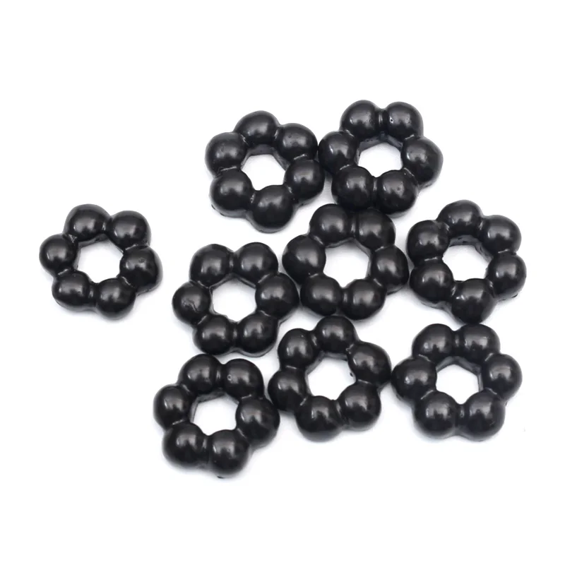 LF 30-10 шт смешанные резиновые круглые украшения для торта кабошон Kawaii DIY украшения для скрапбукинга аксессуары - Цвет: 15mm-20pcs