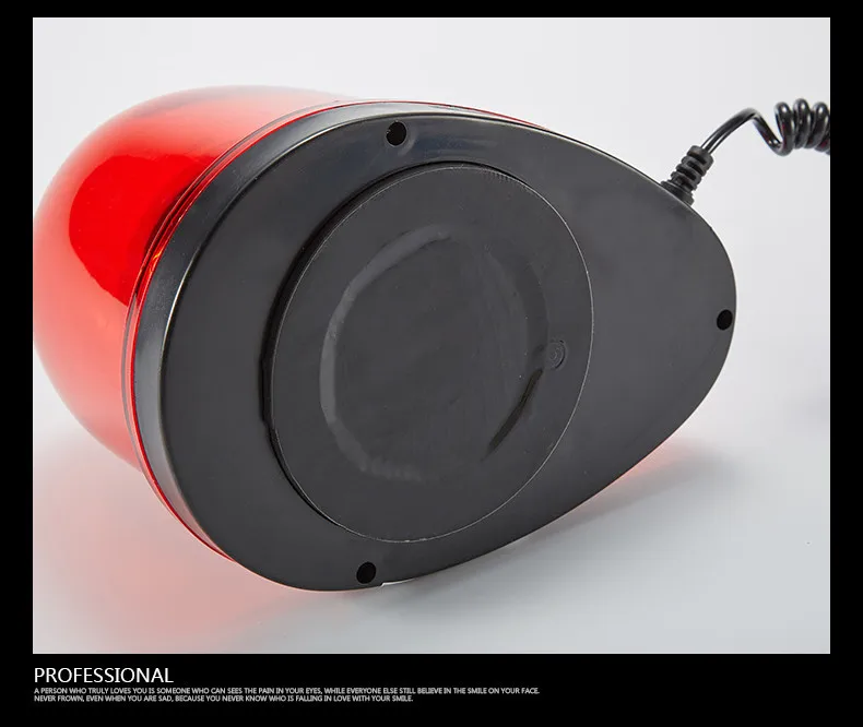 Новая магнитная слеза DC12V вращающийся маячок желтая Предупреждение светильник