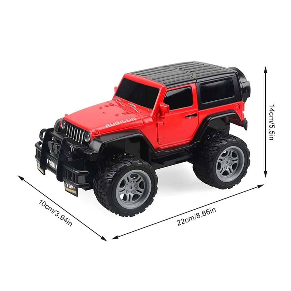 1:18 High-Speed RC Car Electric-Power Remote-Control Radio-Controlled Buggy with LED Light 4WD Off-road Outdoor Toy for Boy | Игрушки и