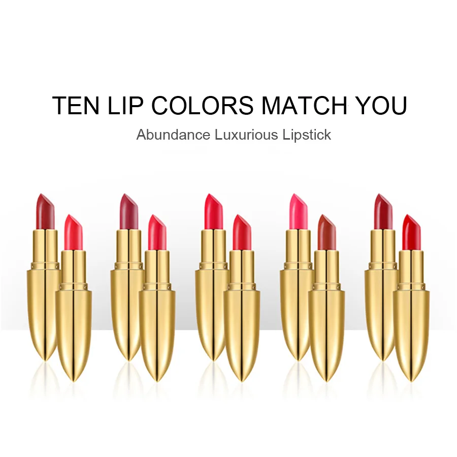 MayCreat Matte Lipstick Sexy Long Lasting Waterproof Flower Pencils Moisturizer Lips Makeup Easy To Wear lipstick Set |