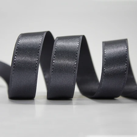 charcoal 077 Яма тафта край ленты 6 9 16 22 38 мм 1/4 3/8 5/8 7/8 1,5 дюймов 100 ярдов/рулон Необычные ленты Diy подарки ремесла тесьма ручной работы - Цвет: charcoal 077