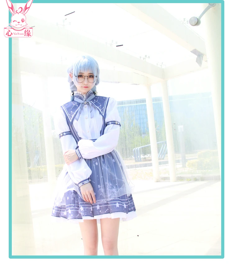 Чудо Никки, аниме, косплей, Nikki cos, вечерние, для Хэллоуина, для мужчин и женщин, японская Лолита, платье, набор, косплей, костюм