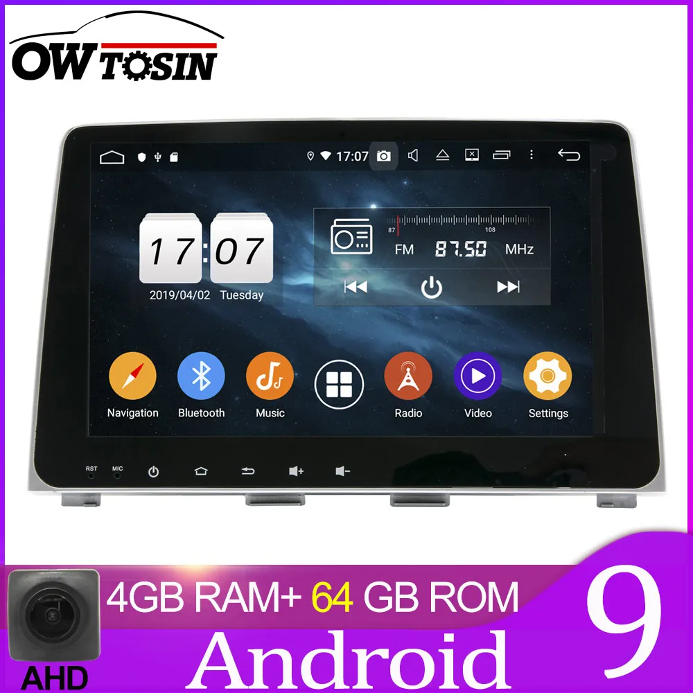 64GB unit only Owtosin автомобильный Радио Мультимедиа Видео плеер навигация gps Android 9,0 для hyundai Sonata автомобиль 4 Гб ram 32 Гб rom - Цвет: 64GB unit only