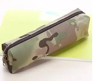 Камуфляжный пенал, простые дешевые чехлы для карандашей, одноцветные Пеналы, сумка Pennen Etui Kalem Kutu Estuche Escolar Estuches School - Цвет: A