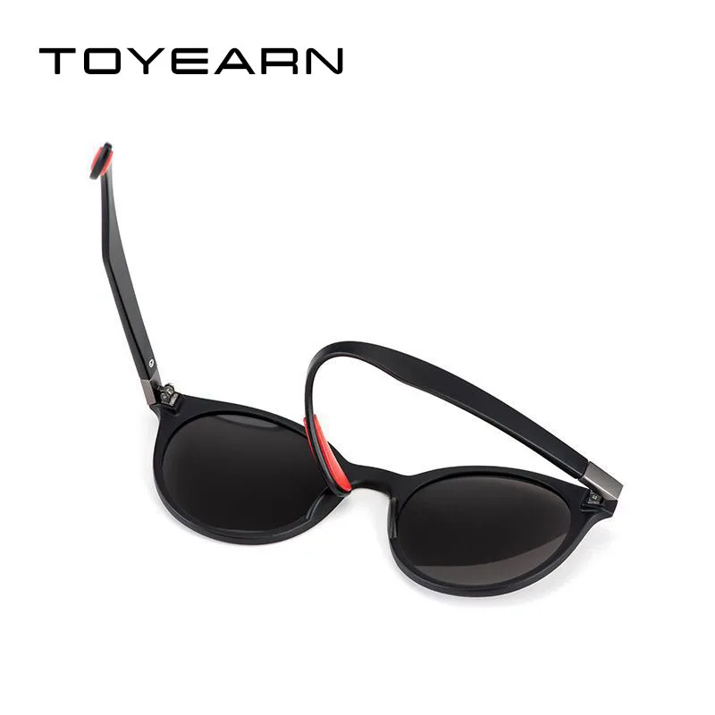 

New Vintage Round Polarized Sunglasses Women Men Brand Designer Classic Driving Goggle Rivet Frame Cool Sun Glasses Male UV400