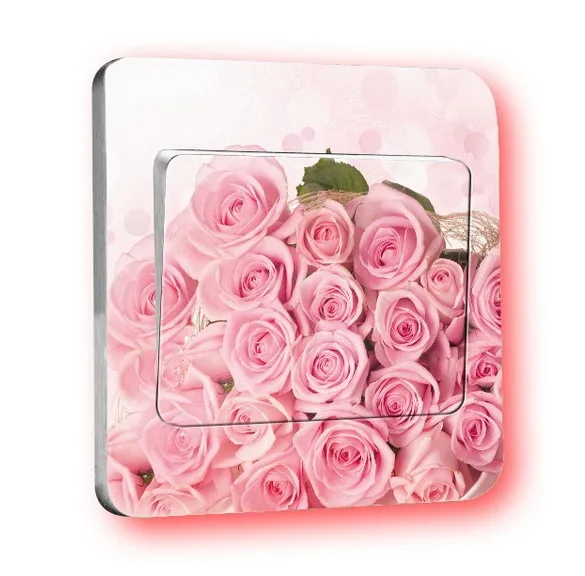 Оптовая продажа Цветной Сделай Сам переключатель Наклейки Творческий ПВХ