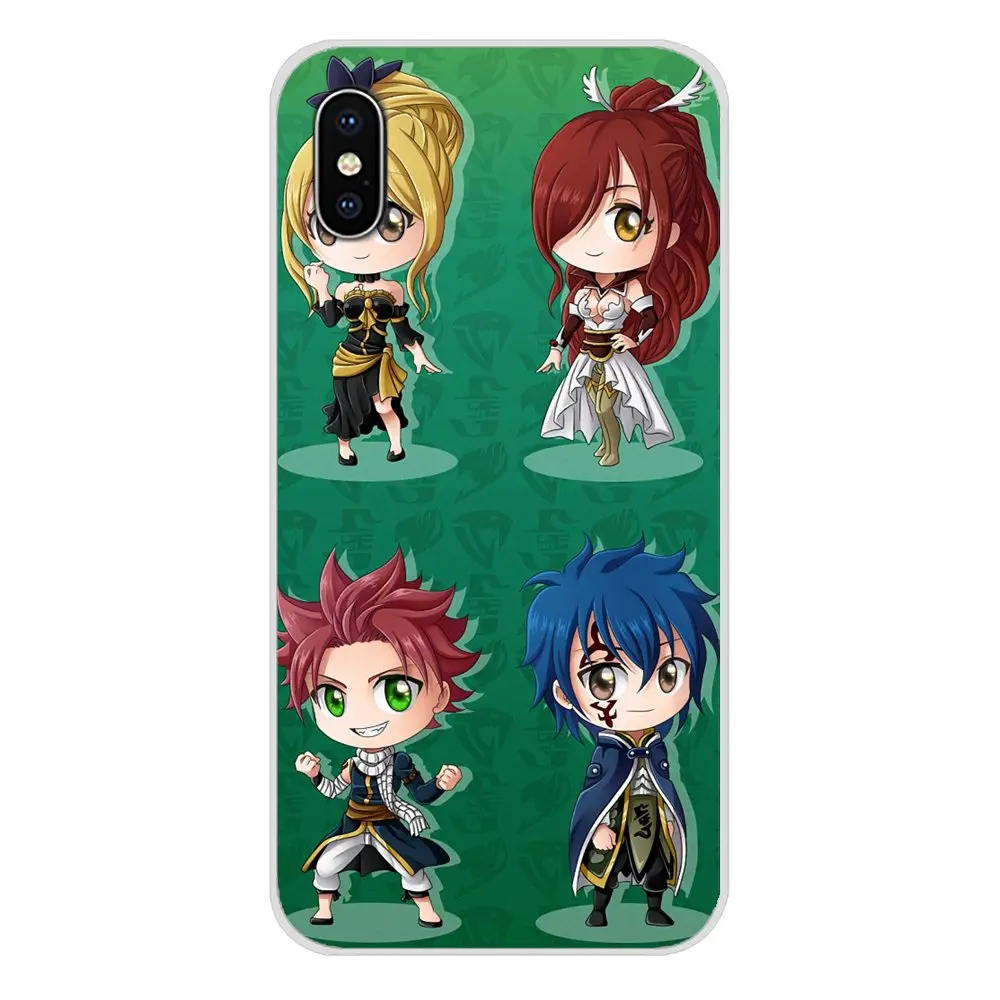 Прозрачный чехол из ТПУ для Xiaomi Redmi 4A S2 Note 3 3S 4 4X5 Plus 6 7 6A Pro Pocophone F1 Hot Anime Manga Fairy Tail Logo |