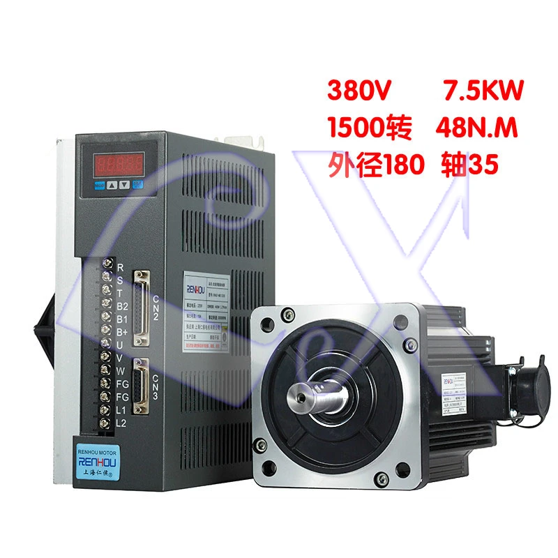 Комплект для драйвера серводвигателя переменного тока с ЧПУ 1500 кВт 180ST M48015 48 нм 380