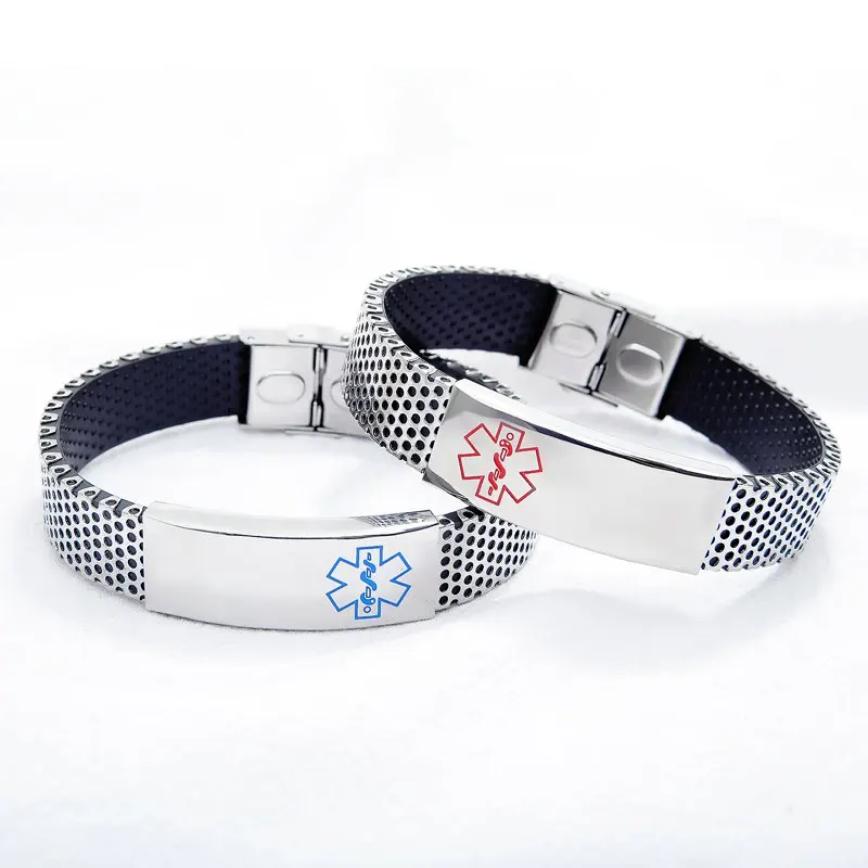 6 шт./Лот браслет с эмблемой змеи мужские ювелирные изделия сетчатые браслеты из