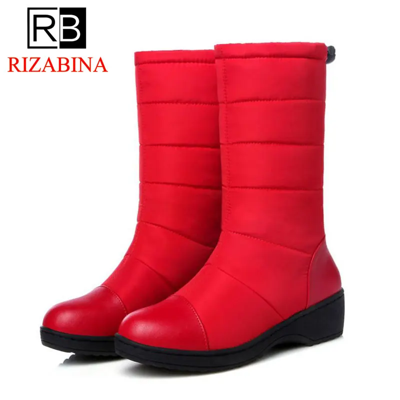 RizaBina/зимние ботинки женские модные зимние Новая женская обувь Брендовая