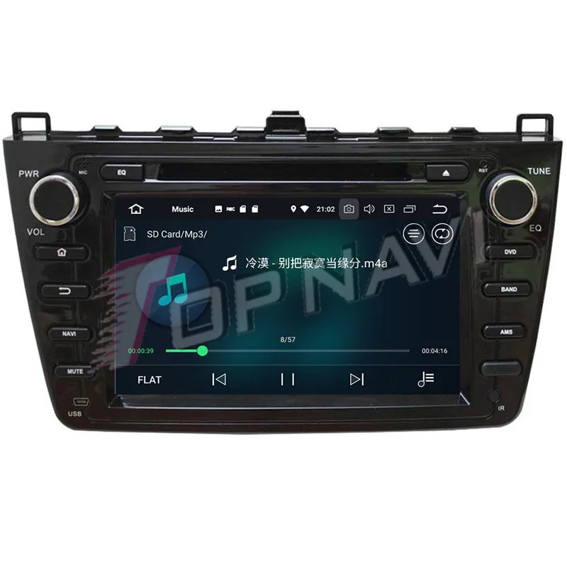 Автомобильный GPS навигатор TOPNAVI Восьмиядерный Android 9 0 для MAZDA 6 Mazda Ruiyi Ultra 2008 2009 2010 2011