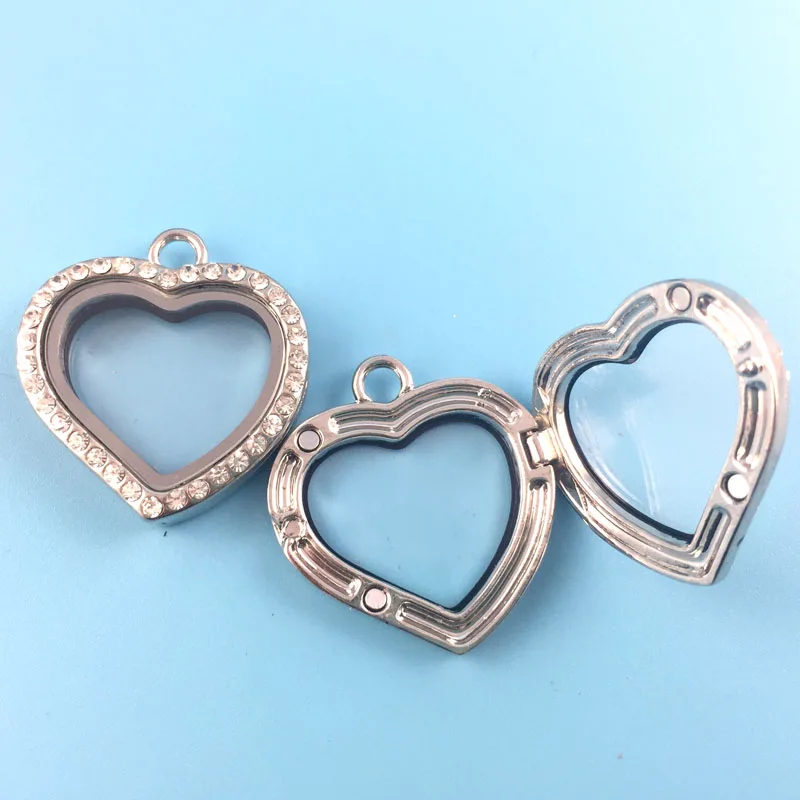 Горячая Распродажа 27 мм 1 шт./лот LOVE GLASS кулон с фото хрустальные стразы память