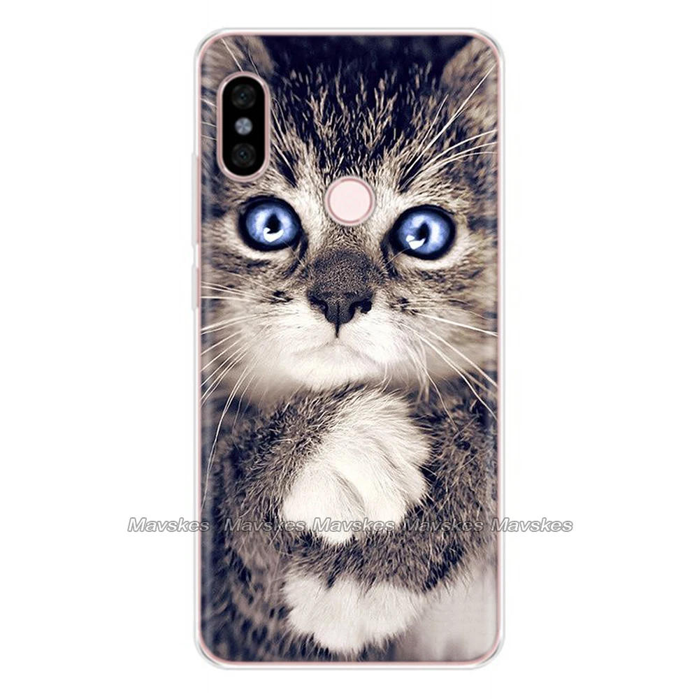 Силиконовый чехол для Xiaomi Redmi Note 5, чехол 5,99 дюйма с милым принтом кота, чехол для телефона s, чехол для Xiomi Redmi note 5 note5 pro, fundas Coque a - Цвет: 4