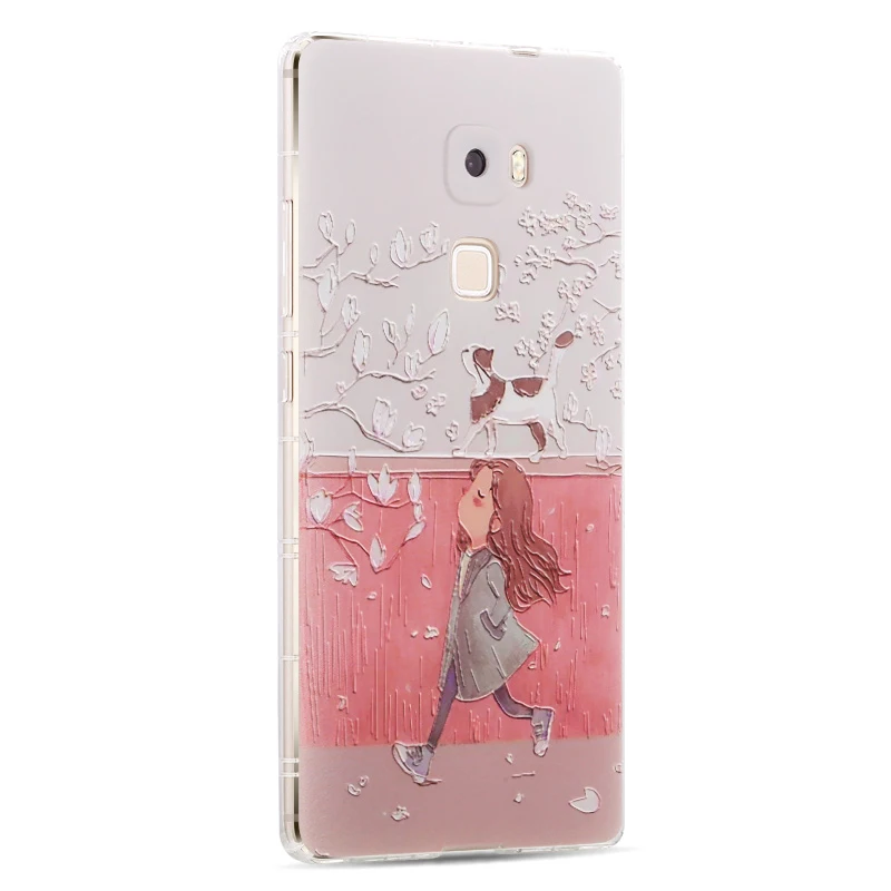 VPOWER для huawei mate S силиконовый чехол ТПУ 3D рельефная живопись стерео ощущение