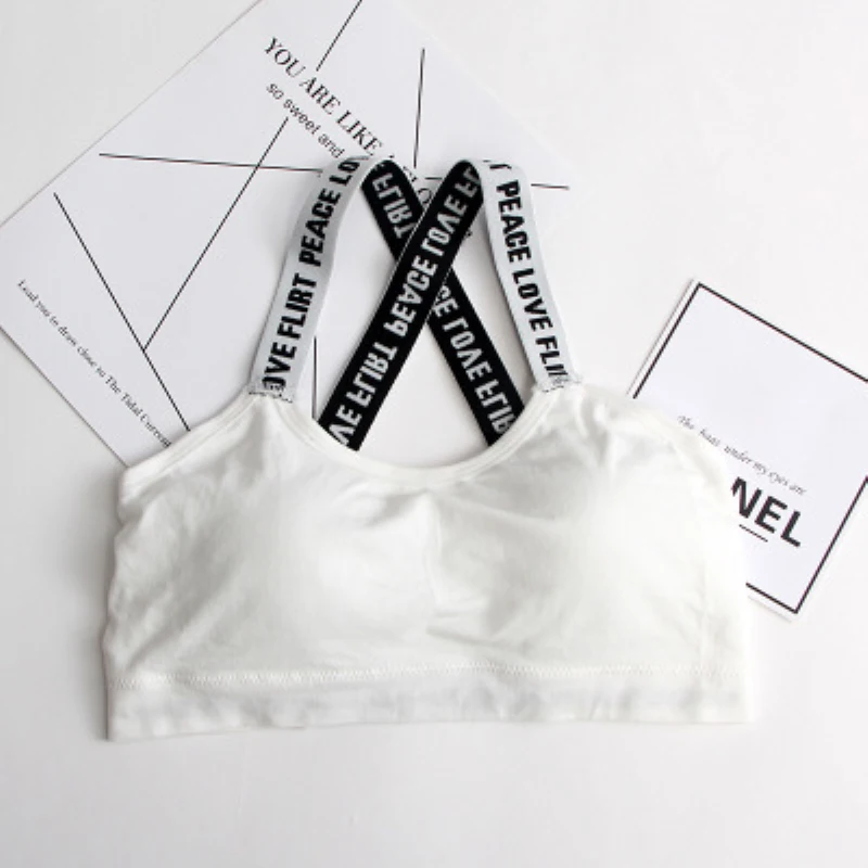 Женский спортивный черный белый бюстгальтер для фитнеса топ с надписью йоги