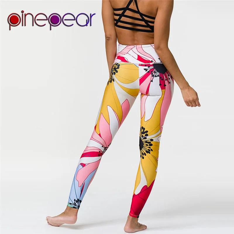 Топ без рукавов с принтом в виде ананаса + штаны Женский комплект 2 шт. повязка