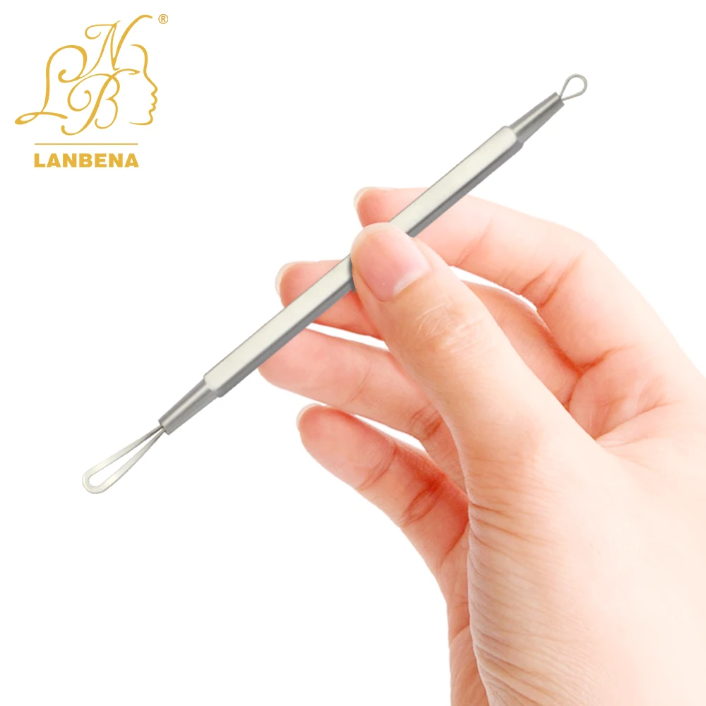 LANBENA 6 шт. игла для удаления акне прыщей черных точек лечение черная маска уход за