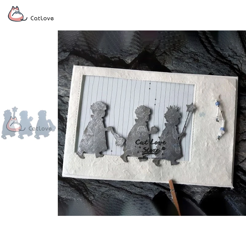 Lovely Kid Child Metal Cutting Dies Stencils For DIY Scrapbooking Paper Card Decorative Craft Embossing Die Cuts New 2019 | Дом и сад