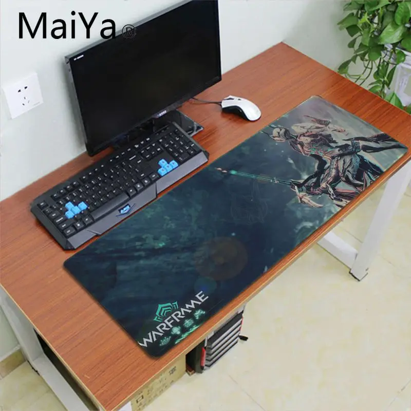 Lock Edge 30x60cm Maiyaca warframe hero игровая мышь, прочный Настольный коврик для мыши, настольный игровой коврик для мыши, геймер, 60X30 см, большой компьютерный Настольный коврик - Цвет: Lock Edge 30x60cm