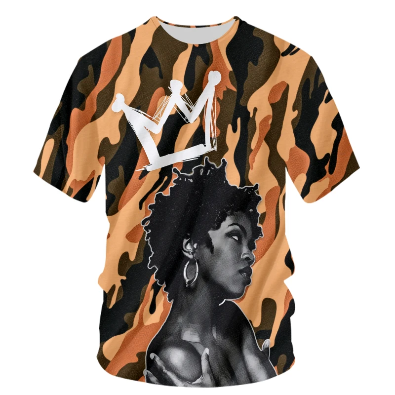 Футболка мужская камуфляжная с принтом короны 6XL|tshirt 3d|t shirt camouflagebrand men t |
