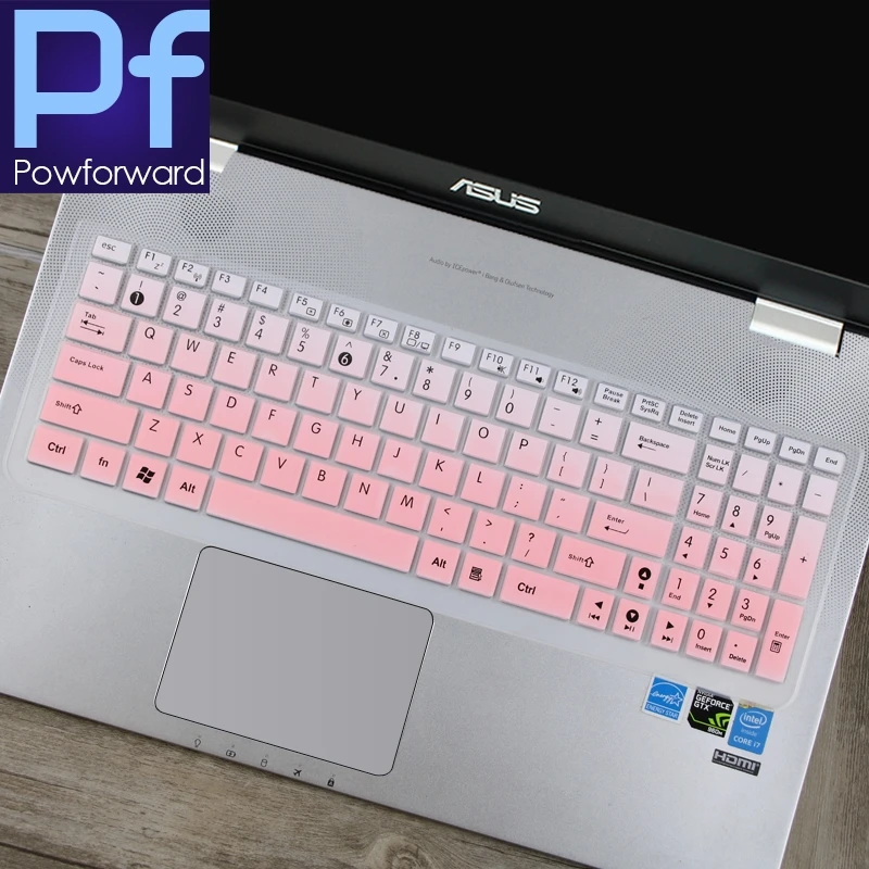 15 6 дюймовая Защитная крышка для клавиатуры ноутбука Asus ROG X556U X556UR X556UB X556UQ X556 x555ld