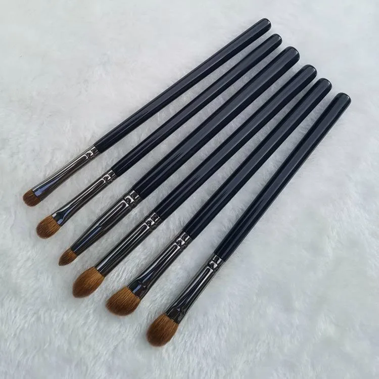 Набор профессиональных кистей для макияжа ручной работы мягкая кисть из козы