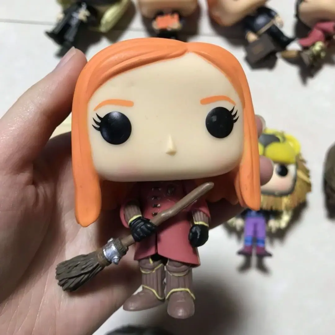 Неидеальный Funko POP официальный Гарри Поттер, Джинни, Минерва МакГонагалл, Sirius, Lucius Виниловая фигурка Коллекционная модель игрушки - Цвет: 5