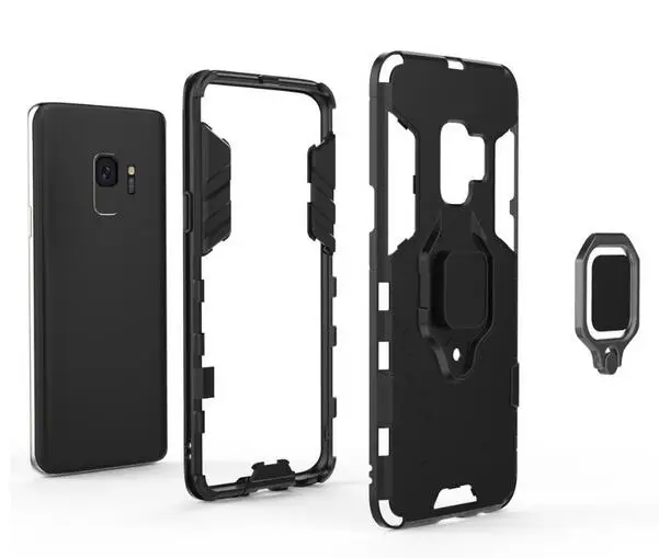 Чехол для Samsung Galaxy S9 автомобильный держатель подставка магнитный кронштейн на