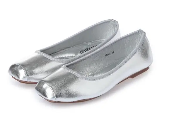 silver BEYARNE, новые модные женские туфли на мягкой плоской подошве для вождения, обувь для беременных женщин Женская осенне-Весенняя рабочая обувь квадратный носок, Размеры 35-41 - Цвет: silver