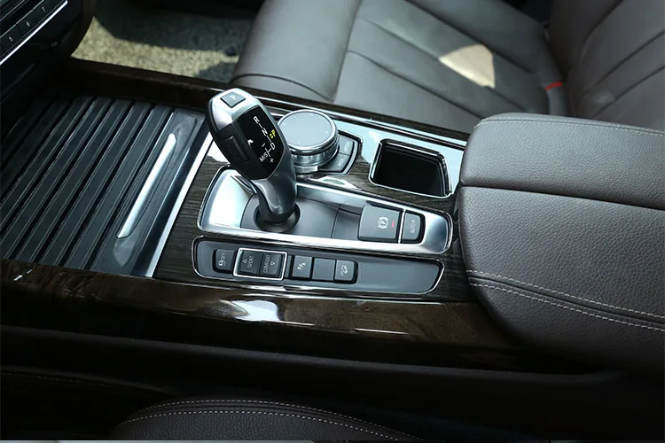 ABS темное дерево зерна интерьера Молдинги центральной консоли панельная