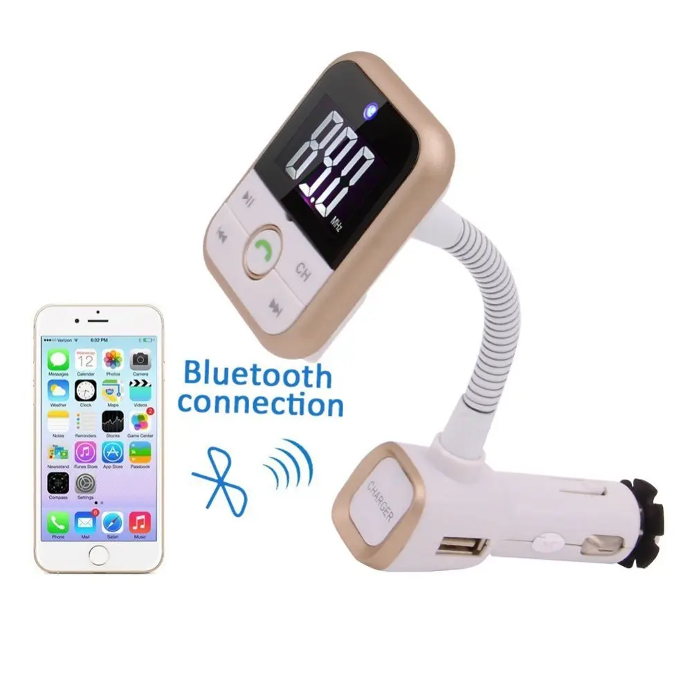 Bluetooth fm передатчик беспроводной радиопередатчик автомобильный комплект usb