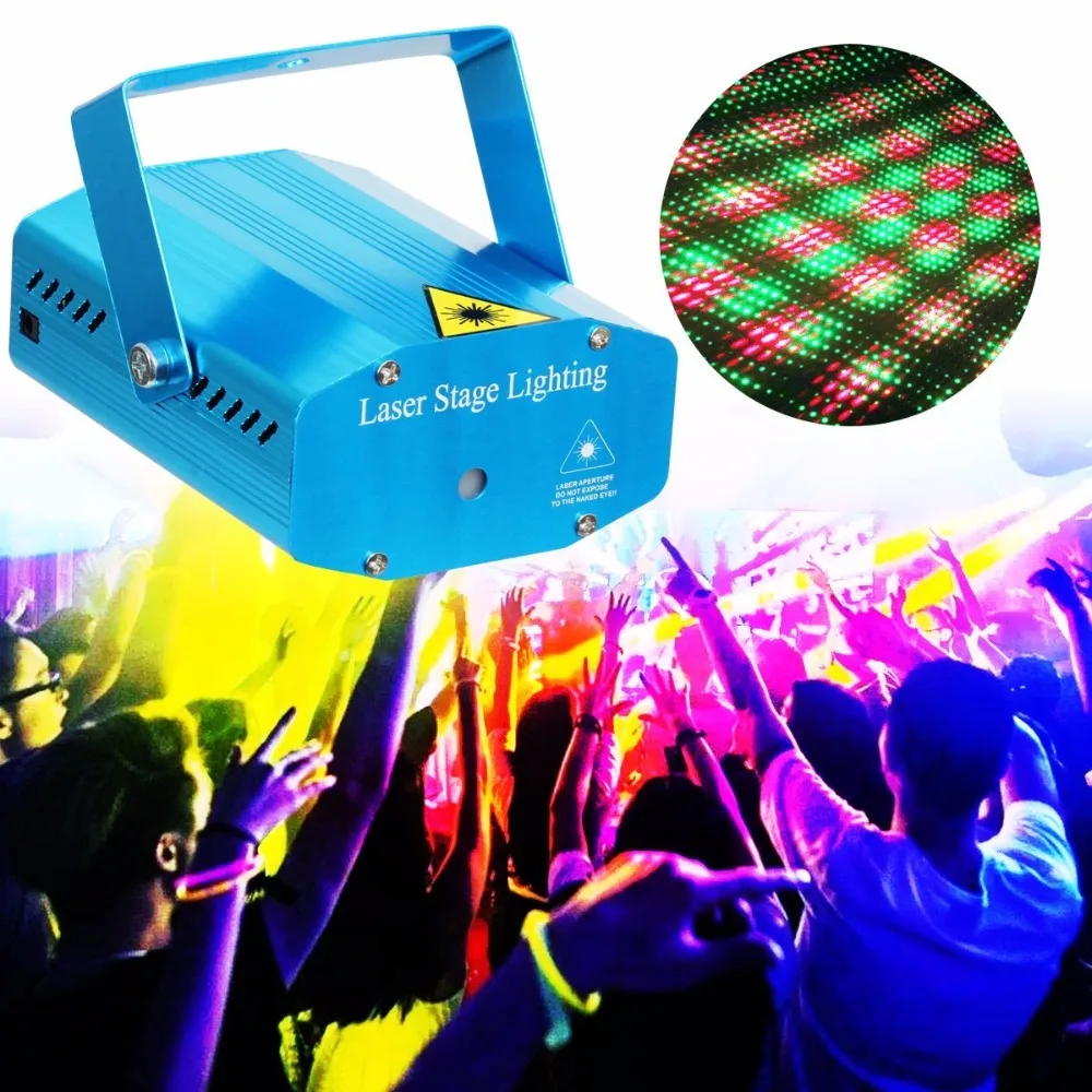 Светодиодный сценический светильник светодиодный для дискотеки RGB мини вечерние