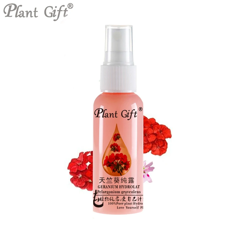 

50ml Geranium Hydrosol Hydrolat Remove Relieve Pain Acne Clean Skin Relax Detox Chest Massage Hydrosol