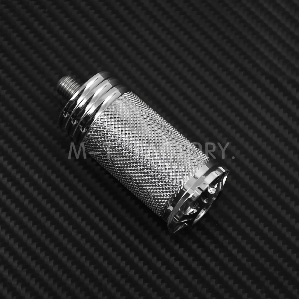 Тяговая рифленая Burst Shifter Peg крышка Черный Хром Алюминий для Harley Fatboy Dyna Sportster 883 1200 Softail Touring