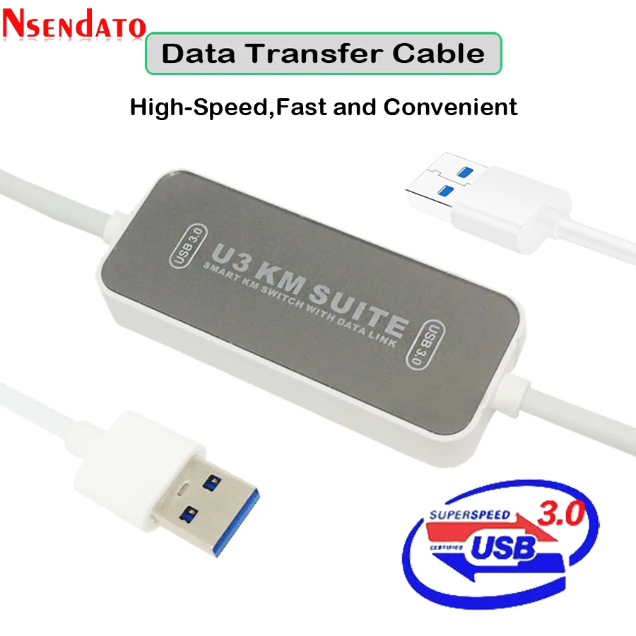 ПК к ПК U3 км набор смарт км Swicth конвертер с связью данных USB3.0 кабель передачи данных Шнур кабель синхронизации данных для MAC Windows