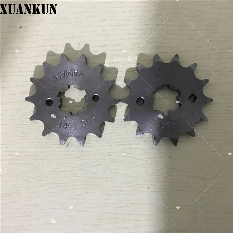 Размер рукава XUANKUN 125 JYM125 YBR125 зубная пластина с большой цепочкой|chain|chain largechain plate |