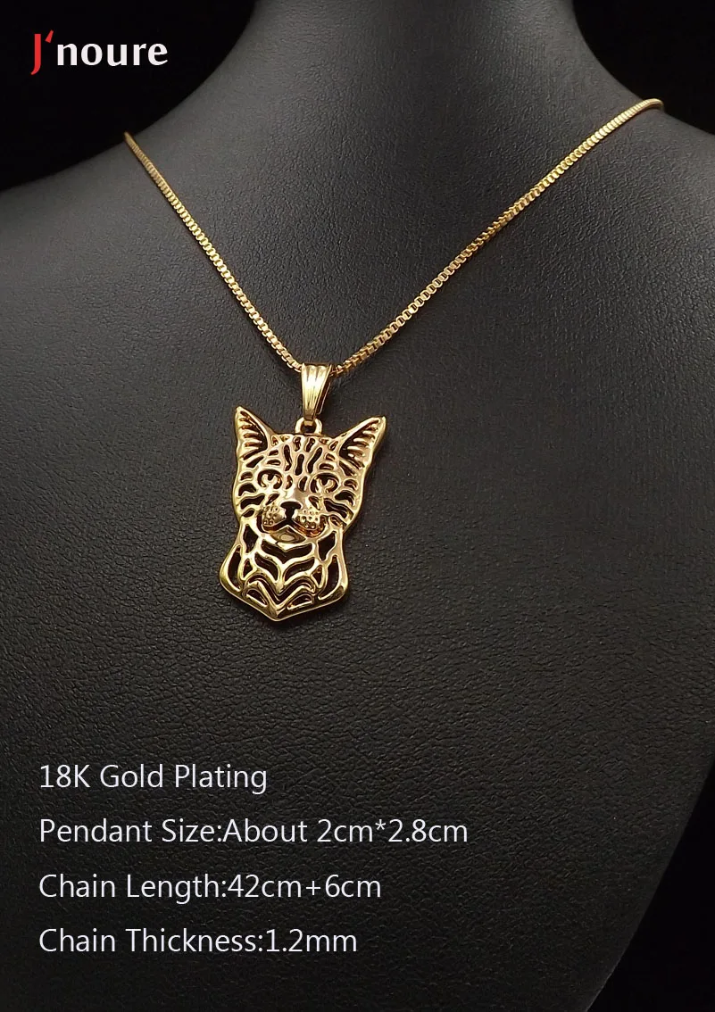 Fashion Bengal cat jewelry pendant and necklaces for pet lovers dog animal charm gifts A185 | Украшения и аксессуары