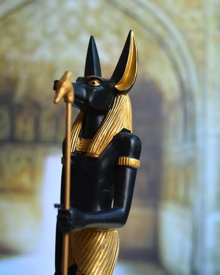 Мумия возвращается древних египетских идолов Anubis украшение "Собака" Horus Patronos туристические сувениры счастливые украшения фигурки ремесла